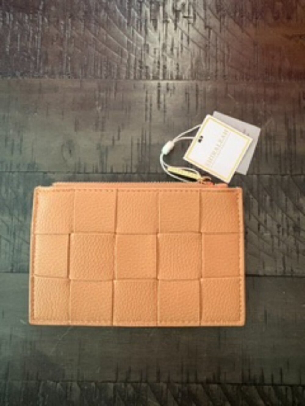 Brand New Shiraleah Tan Wallet/Cardholder/Keychain NWT